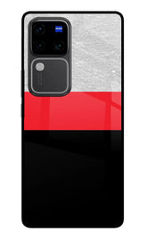 Tri Color Pattern Vivo V30 Pro 5G Back Cover